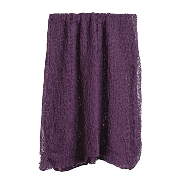 Ulla Jacobsson - Liten Rundsjal  - Eva -  Aubergine
