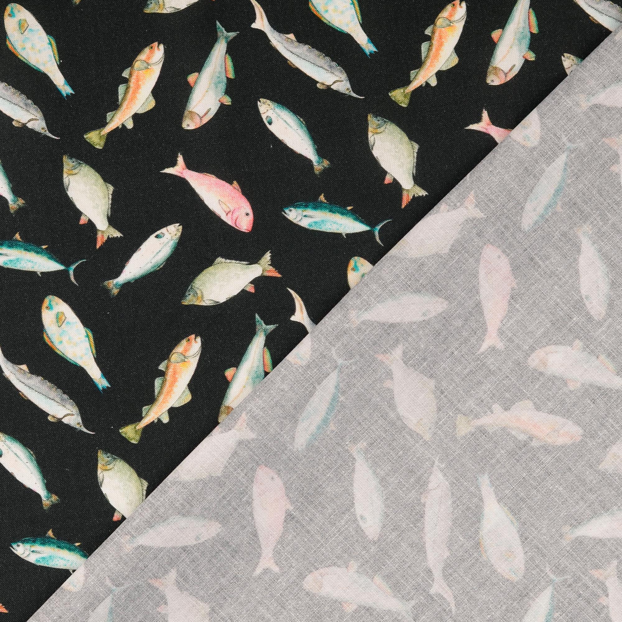 Poplin Fiskar - 3