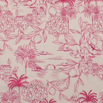 Poplin Rosa Natur Skiss