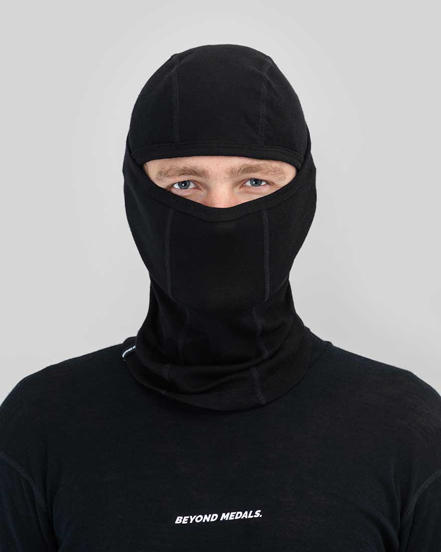 Beyond Medals Mössa - Merino Balaclava Black - 3