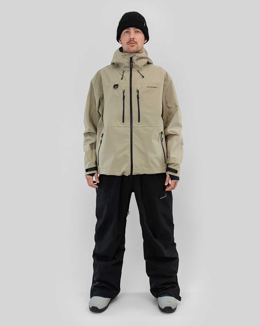 Beyond Medals Snowboardjacka - Pro Tech Jacket 3L Beige - 2