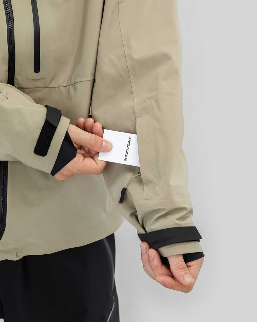 Beyond Medals Snowboardjacka - Pro Tech Jacket 3L Beige - 8