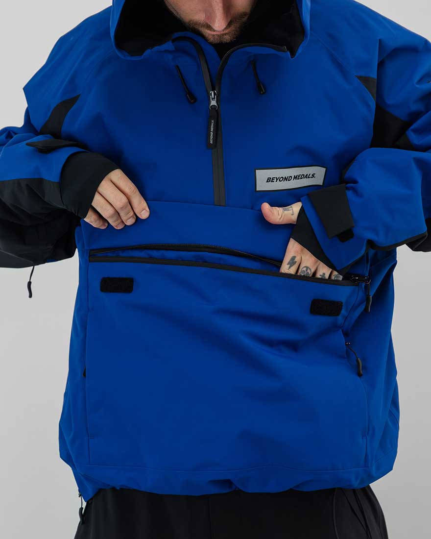 Beyond Medals  - Retro Anorak 2L Blue - 9