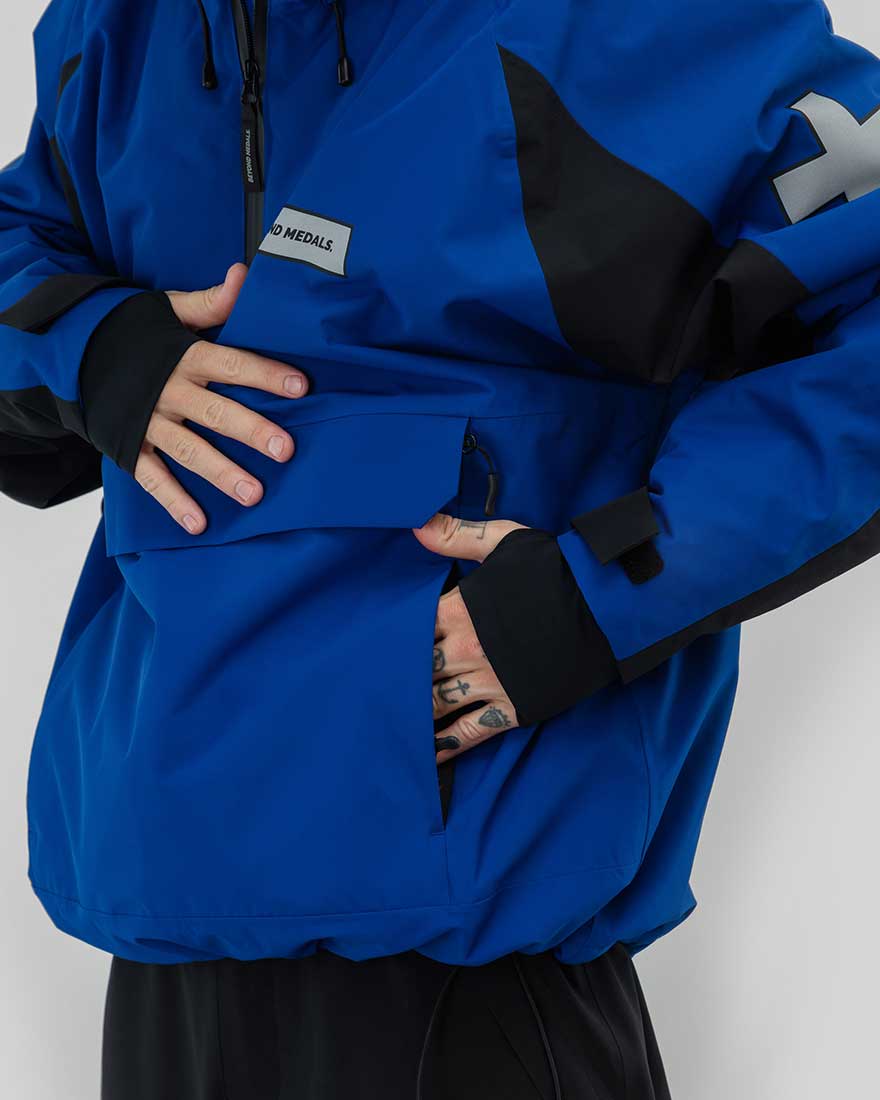 Beyond Medals  - Retro Anorak 2L Blue - 8