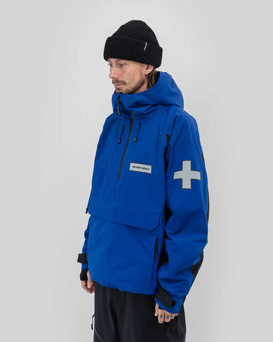 Beyond Medals  - Retro Anorak 2L Blue - 3