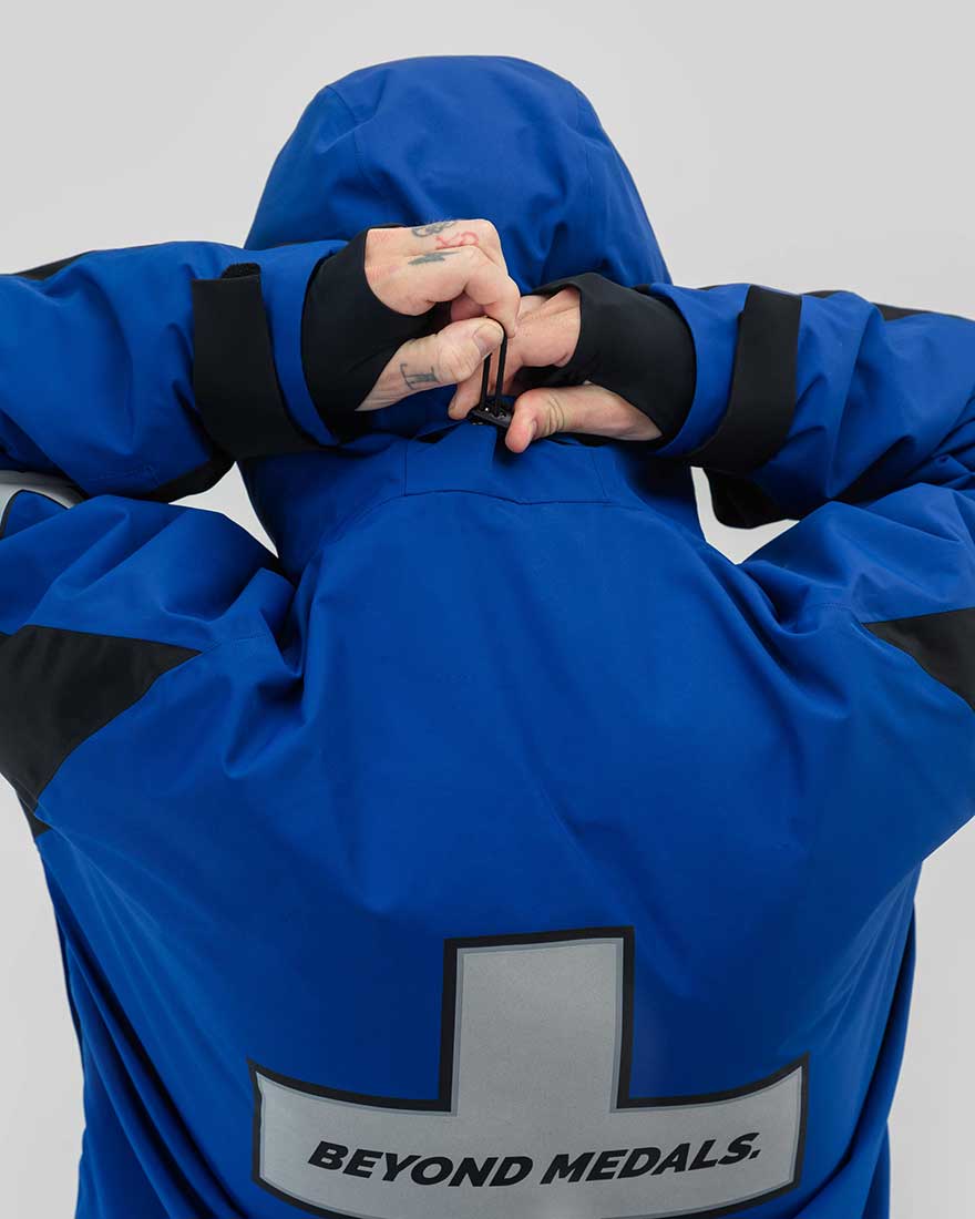 Beyond Medals  - Retro Anorak 2L Blue - 7
