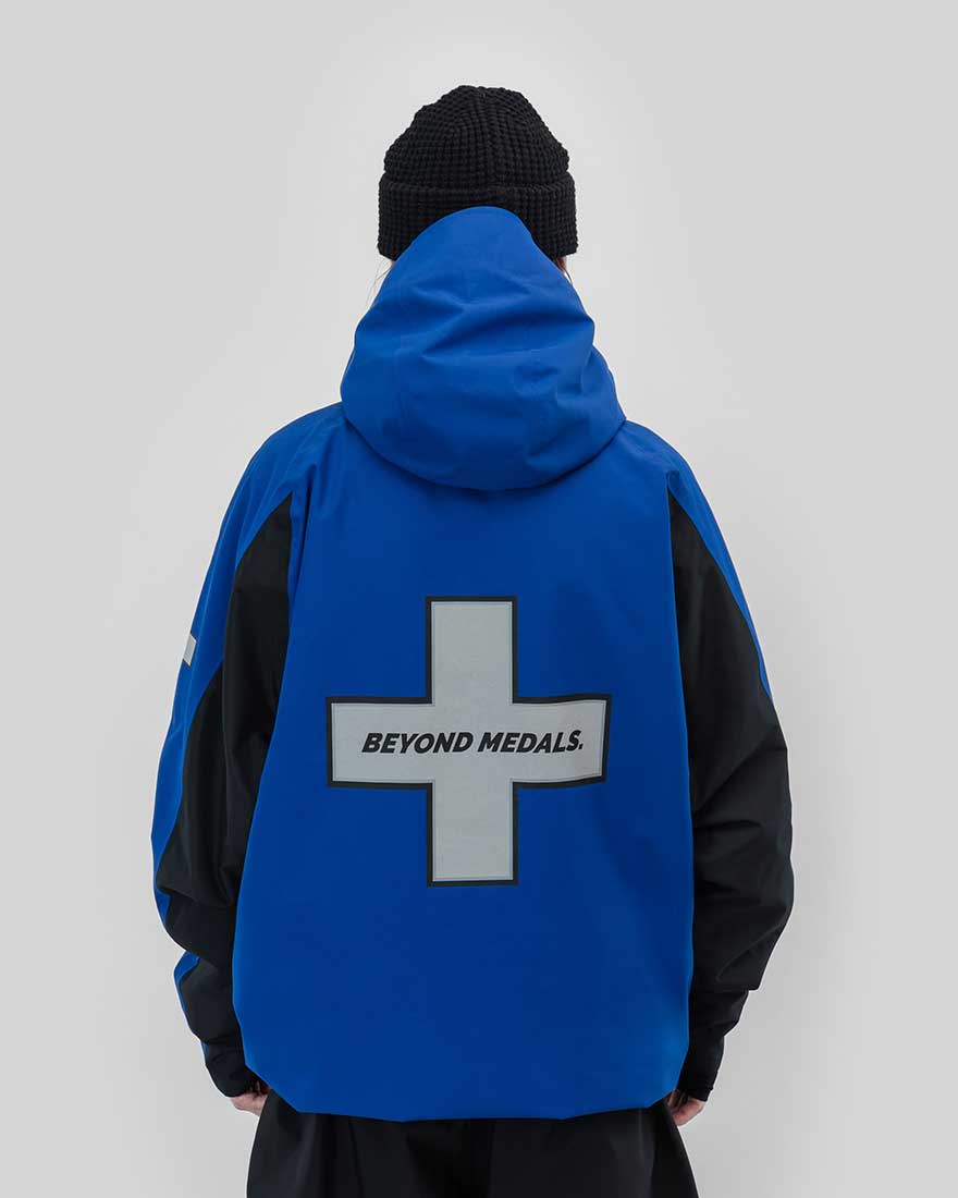 Beyond Medals  - Retro Anorak 2L Blue - 5