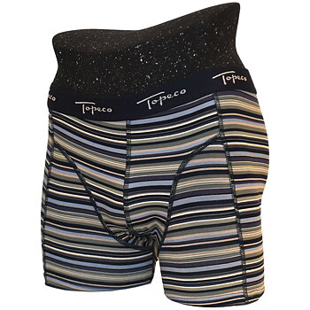 Herrboxer Regular, Stripe Waterforest