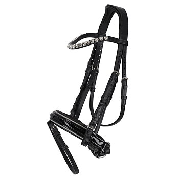 QHP Bixie Bridle - Silver