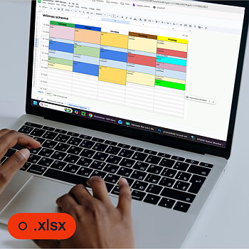 Skolschema, redigera själv .xlsx