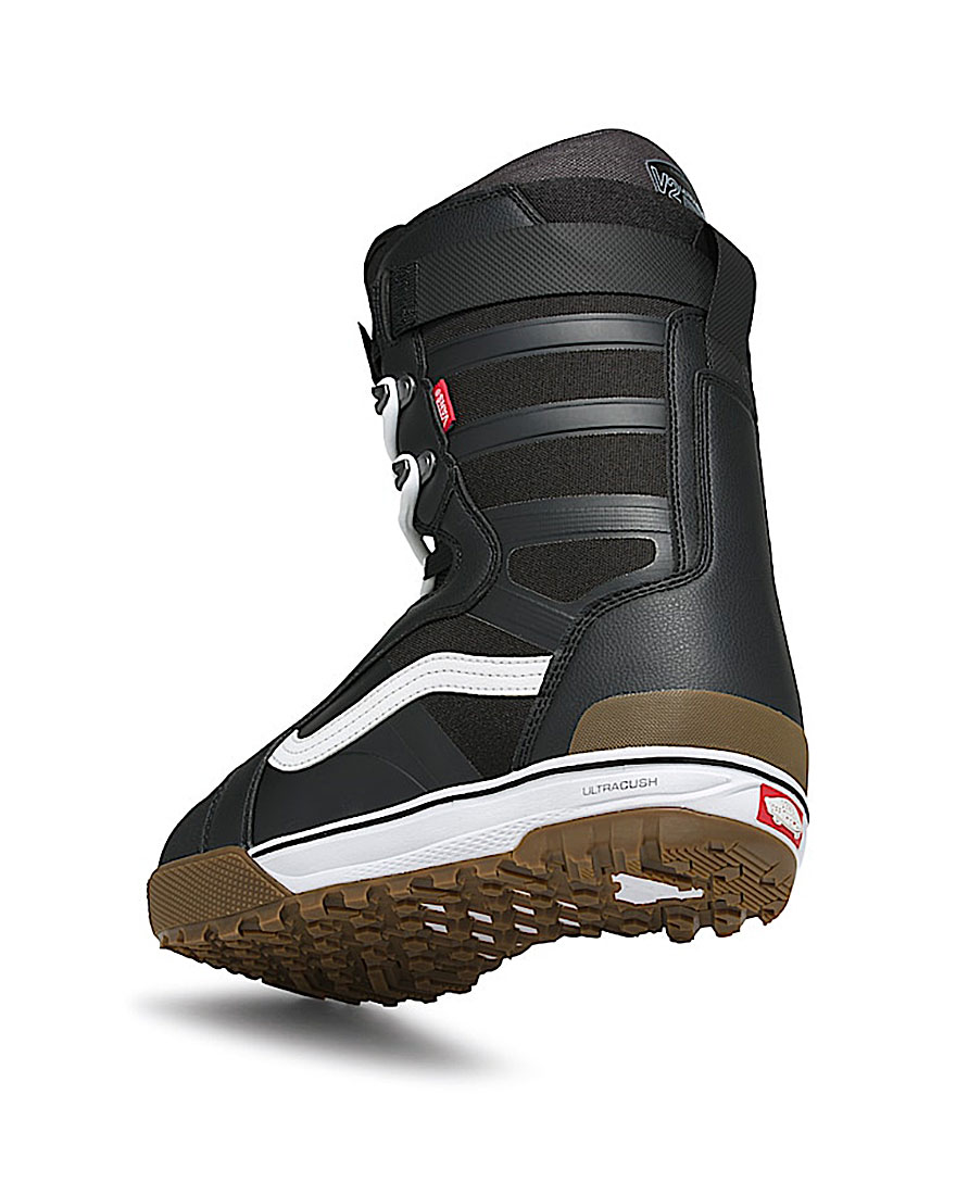Vans Snowboard Boots - MN Hi-Standard Pro Black/White - 4