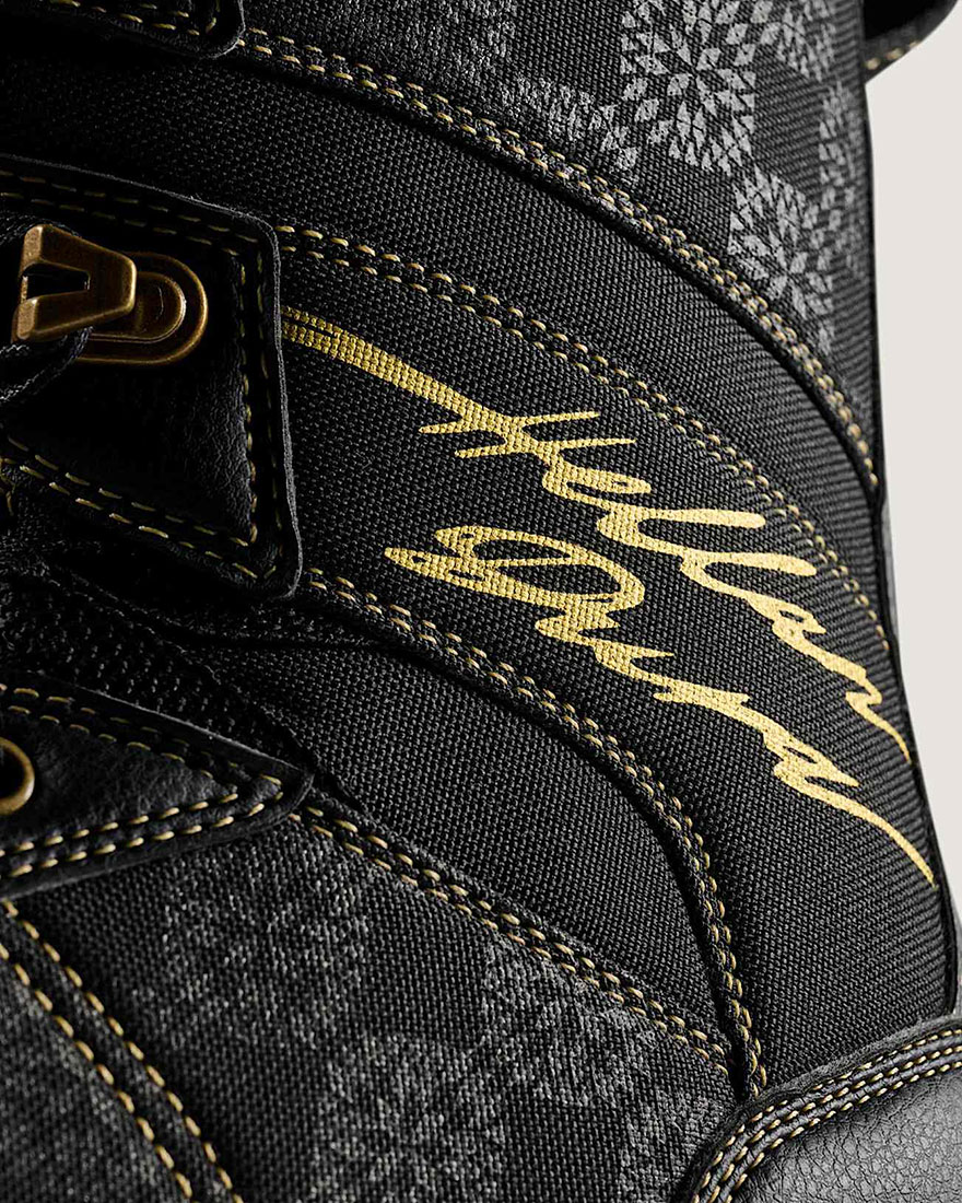 Vans Snowboardboots - MN Invado Pro Black/Gold Rene Rinnekangas - 10