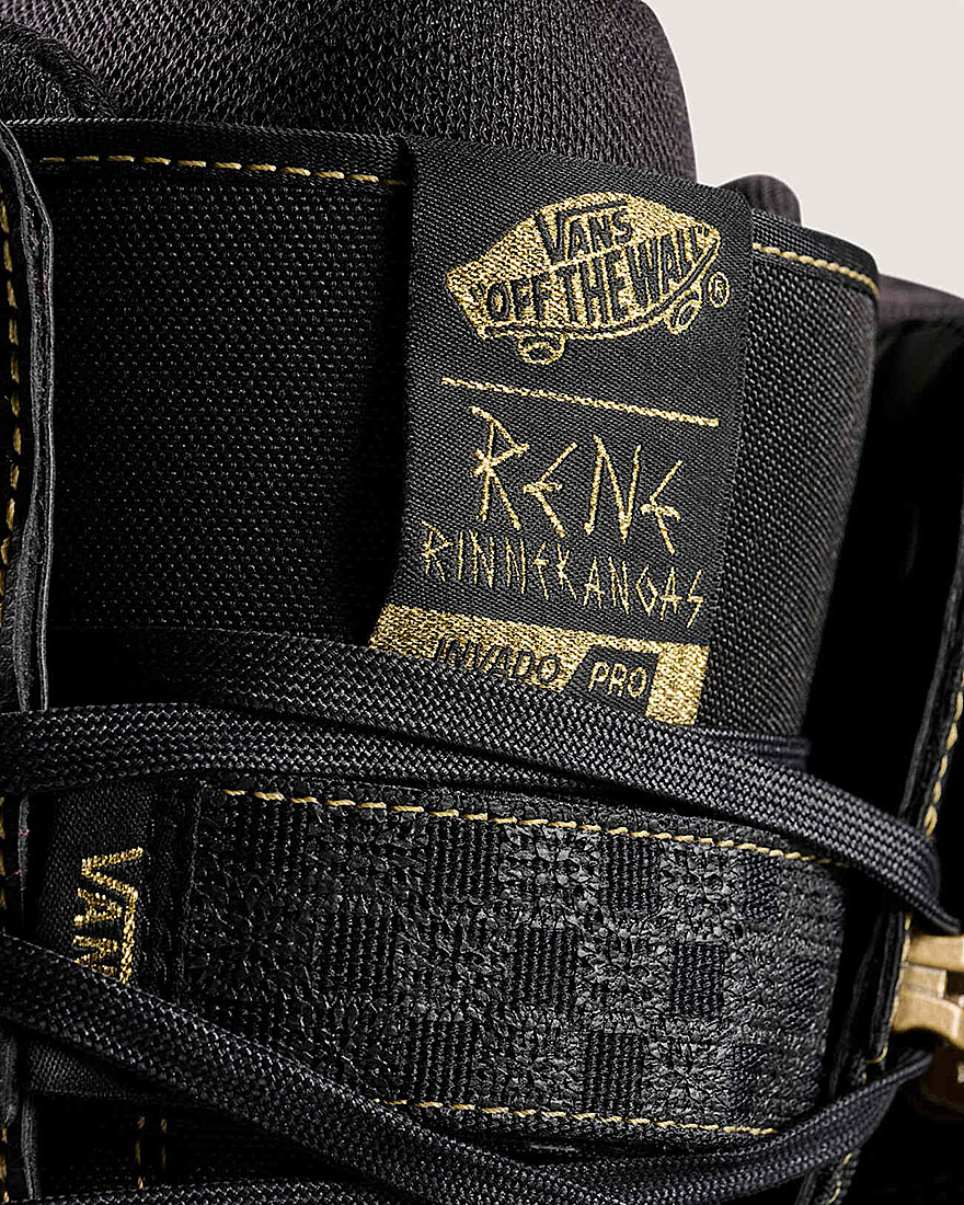 Vans Snowboardboots - MN Invado Pro Black/Gold Rene Rinnekangas - 8
