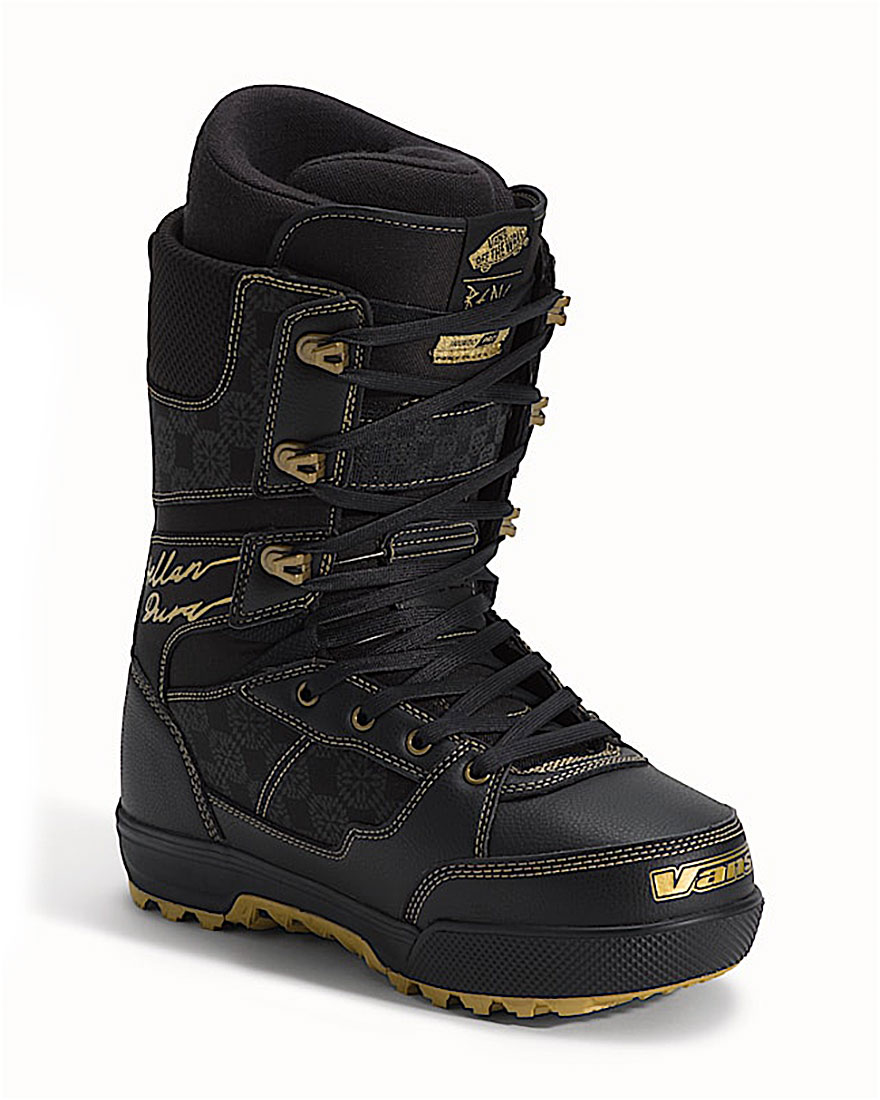 Vans Snowboardboots - MN Invado Pro Black/Gold Rene Rinnekangas - 5