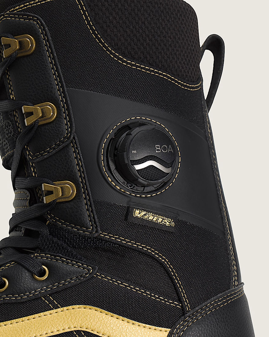 Vans Snowboardboots - MN Invado Pro Black/Gold Rene Rinnekangas - 9