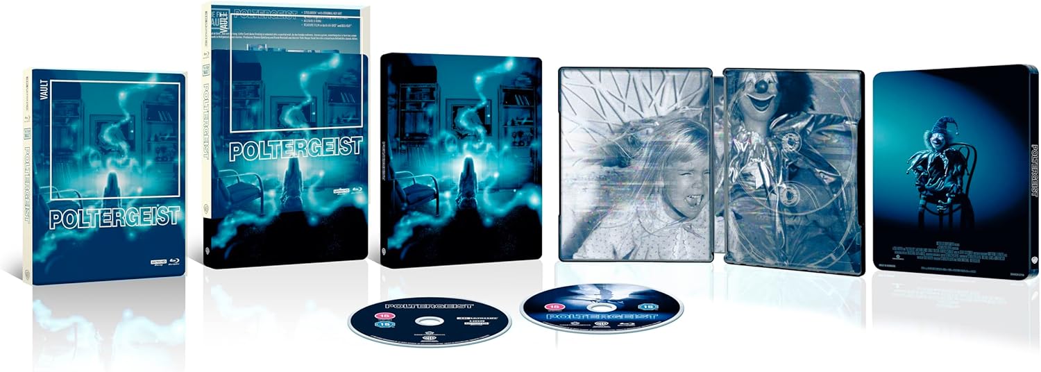 その他 POLTERGEIST (Blu-ray Steelbook) [Limited Edition German Exclusive] POLTERGEIST (REGION FREE/B IMPORT - LIMITED DELUXE EDITION