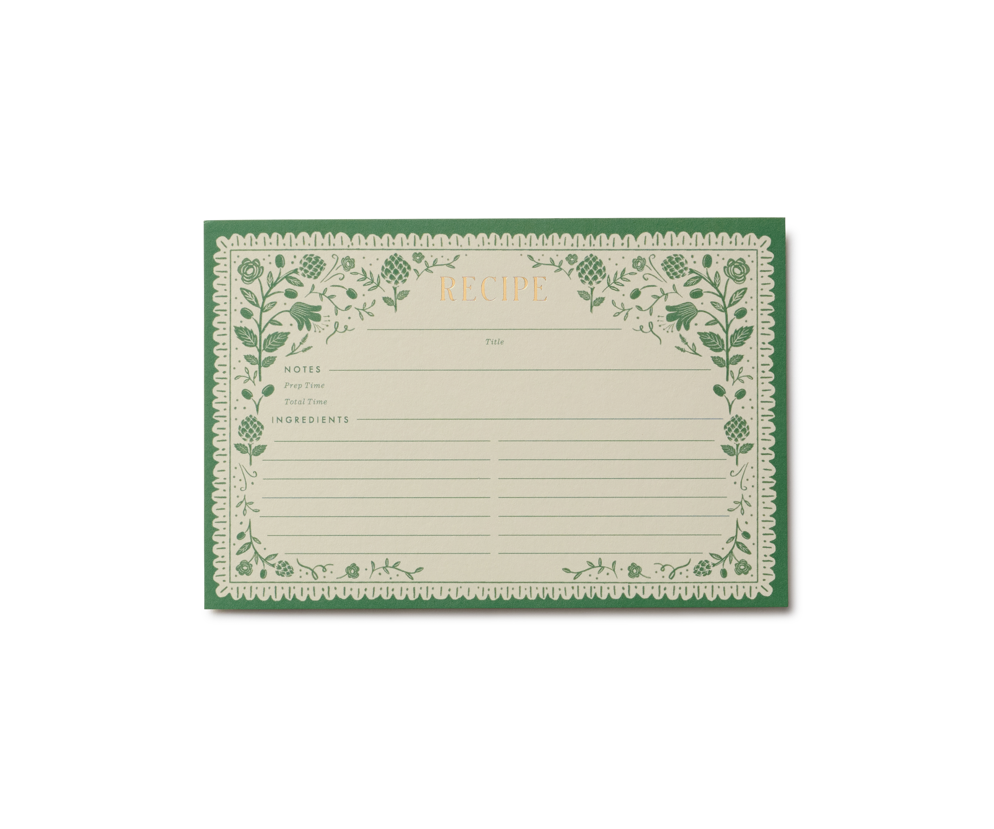 Artichoke  Recipe Cards - 2