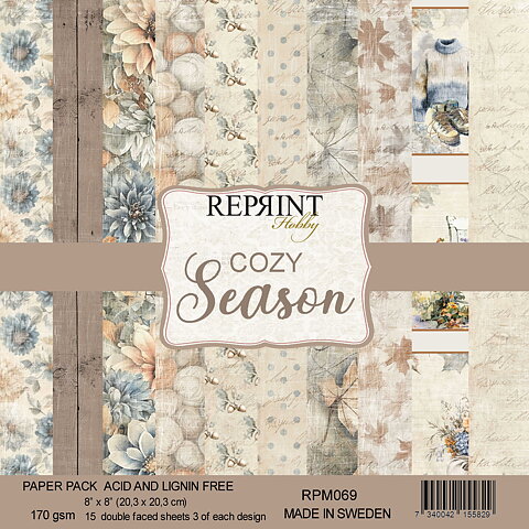 Paperpack Reprint - Cozy Season Collection -  8x8