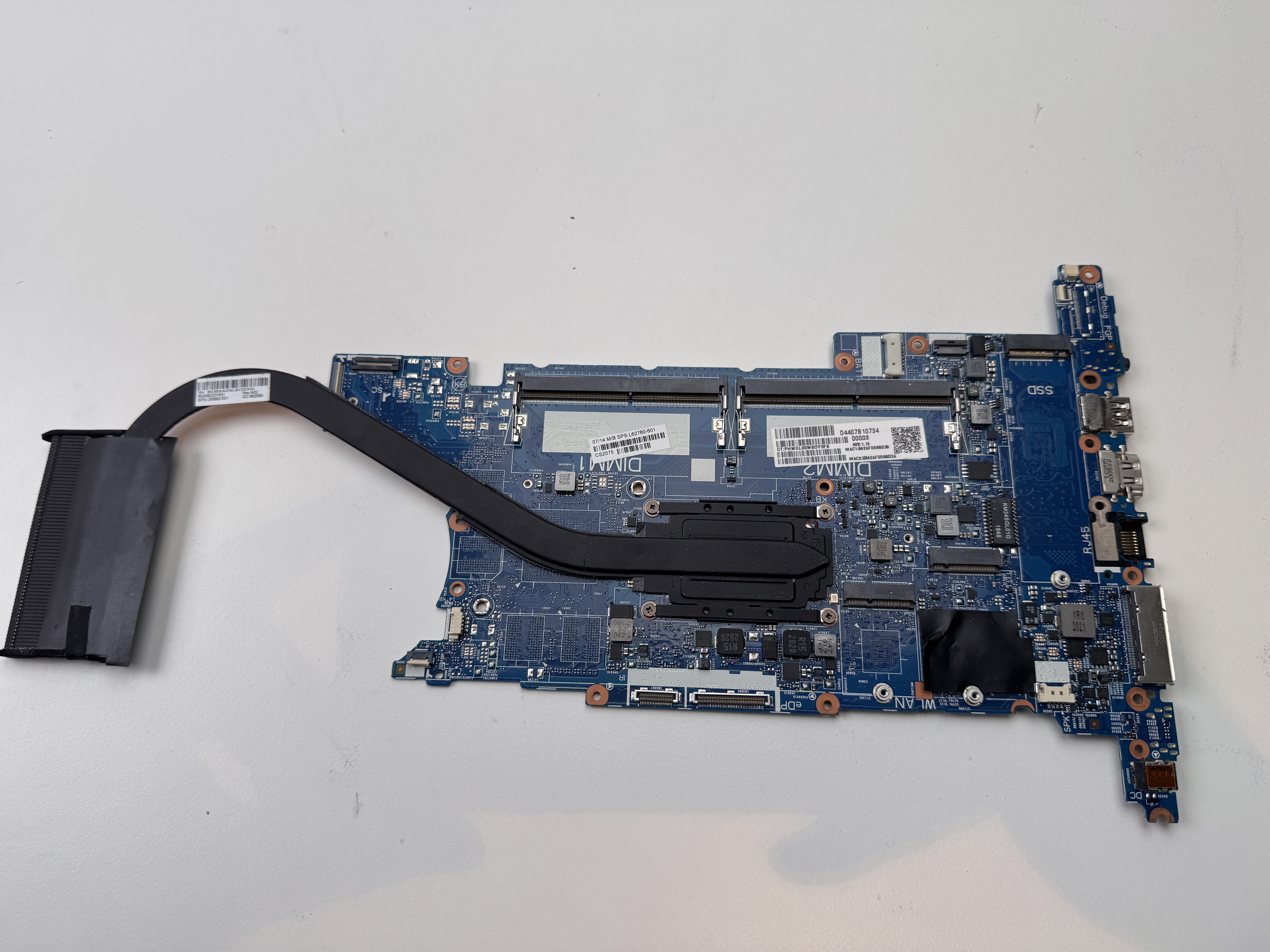 Moderkort HP EliteBook 850 G5 Core i7-8665U L62760-601