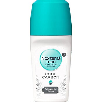 Noxzema Deodorant cool carbon Roll On 50ml, plastic bottle