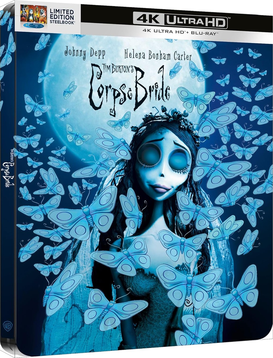 Corpse Bride (Limited Edition Steelbook) (ej svensk text) (4K Ultra HD + Blu-ray) - 3