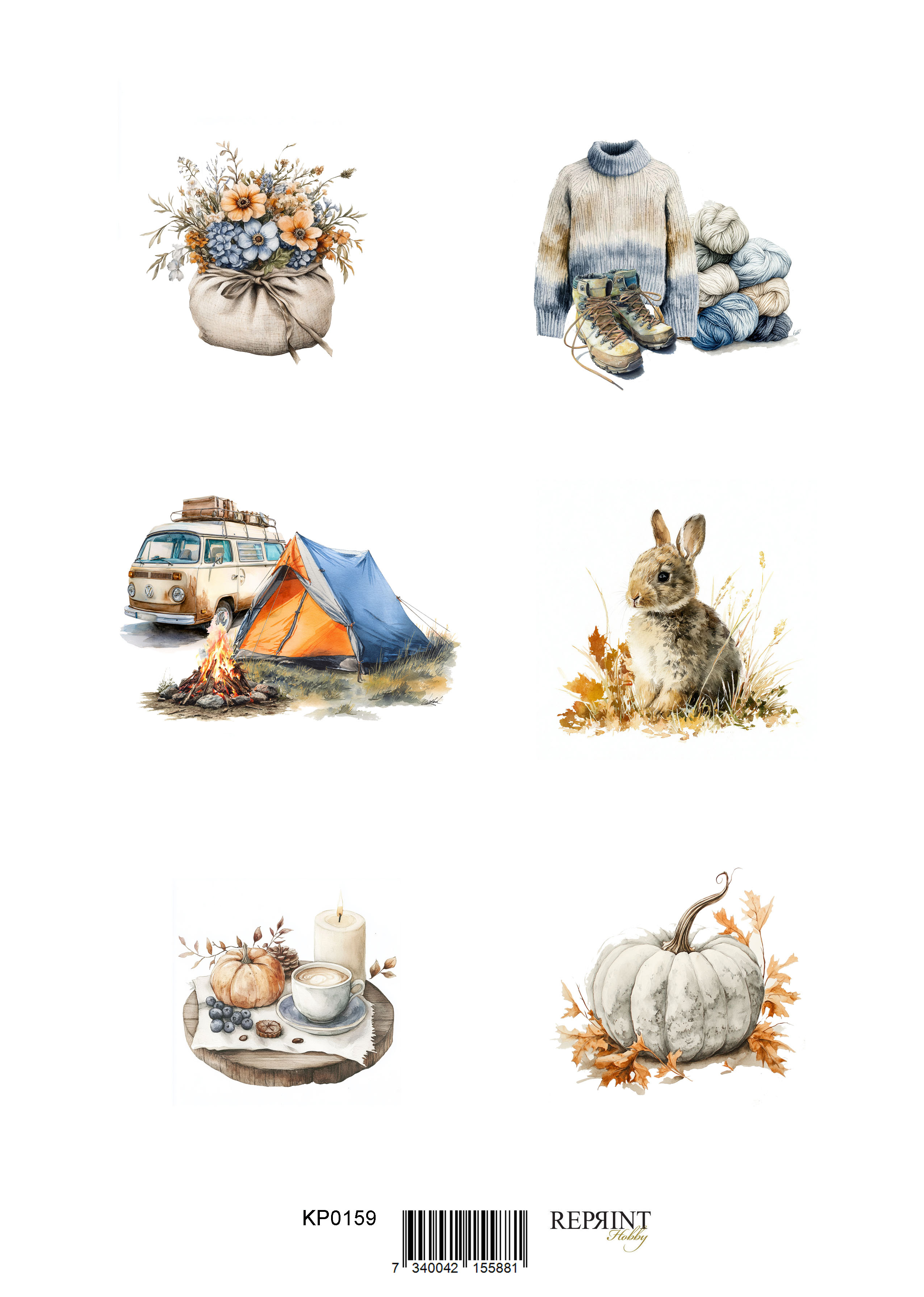 Papper Klippark - Cozy Season-  A4
