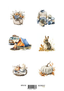 Papper Klippark - Cozy Season-  A4