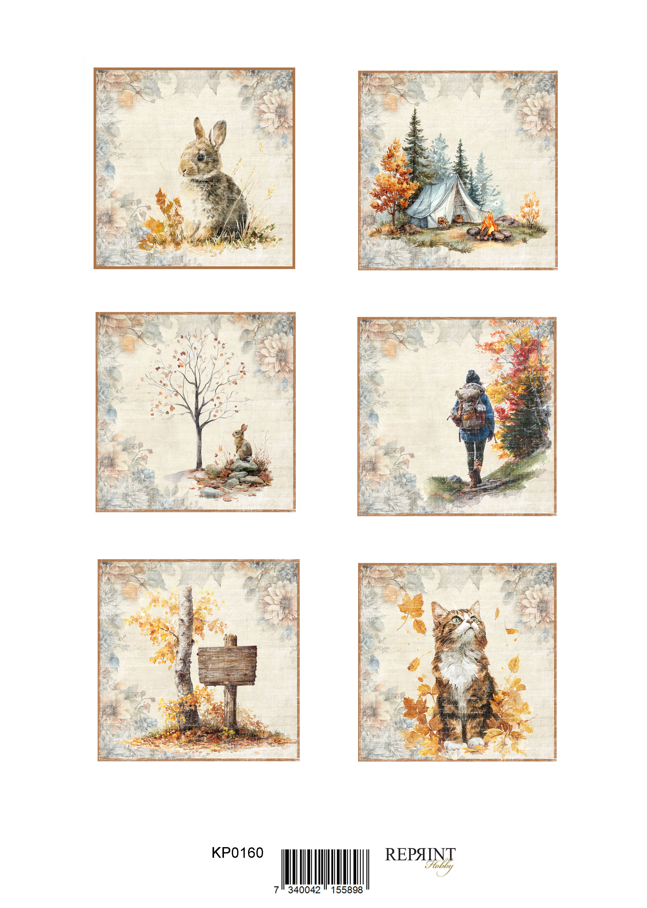 Papper Klippark - Cozy Season tags   A4