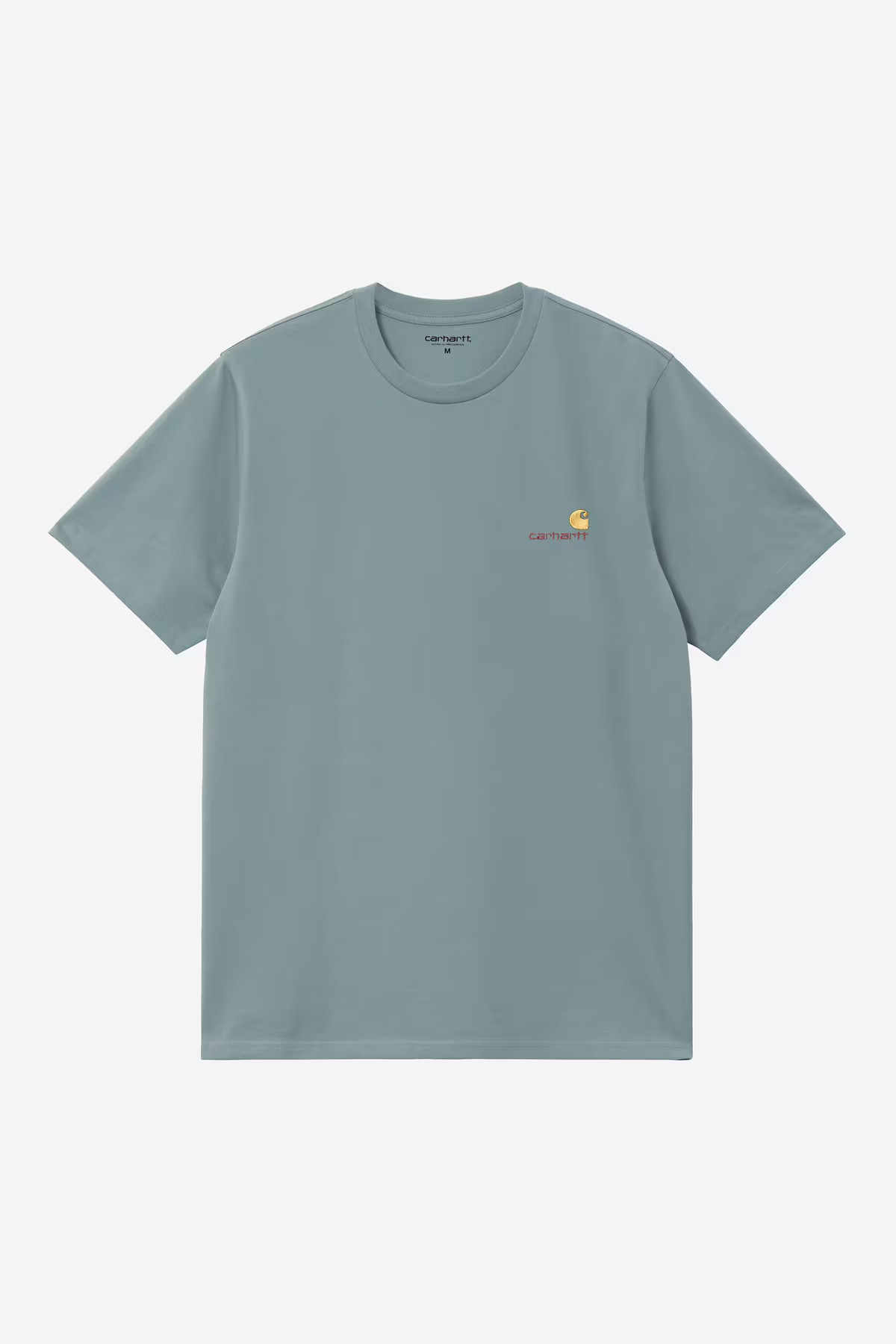 Carhartt WIP American Script T-shirt Citadel - 4