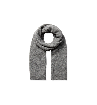 Mos Mosh Mape Knit Scarf Grey Melange