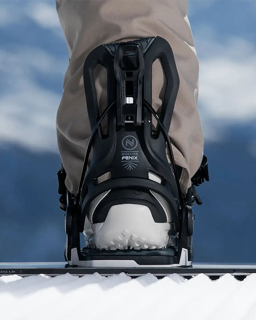 Nidecker Snowboard Bindning - Flow Fenix Black - 4