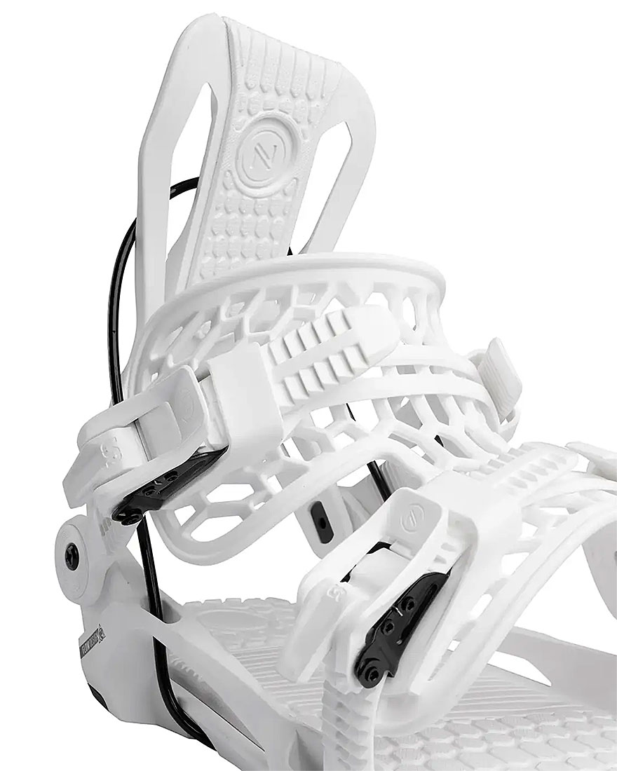 Nidecker Snowboard Bindning - Flow Fenix White - 5