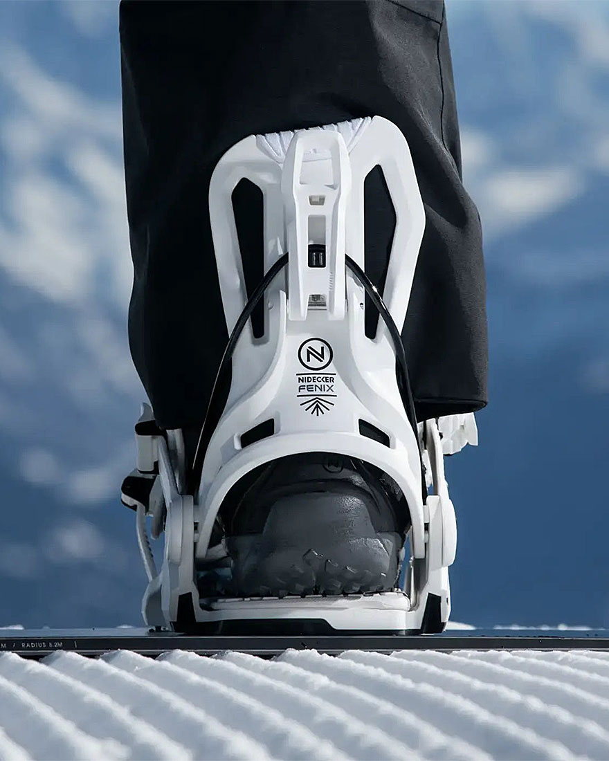 Nidecker Snowboard Bindning - Flow Fenix White - 4