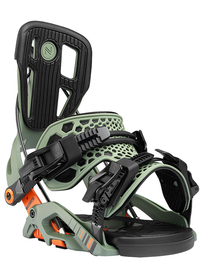 Nidecker Snowboard Bindning - Flow Fuse Khaki - 2