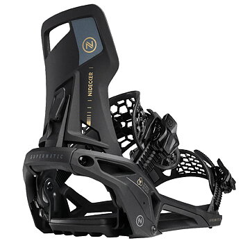 Nidecker Snowboard Bindning - Supermatic OG Black