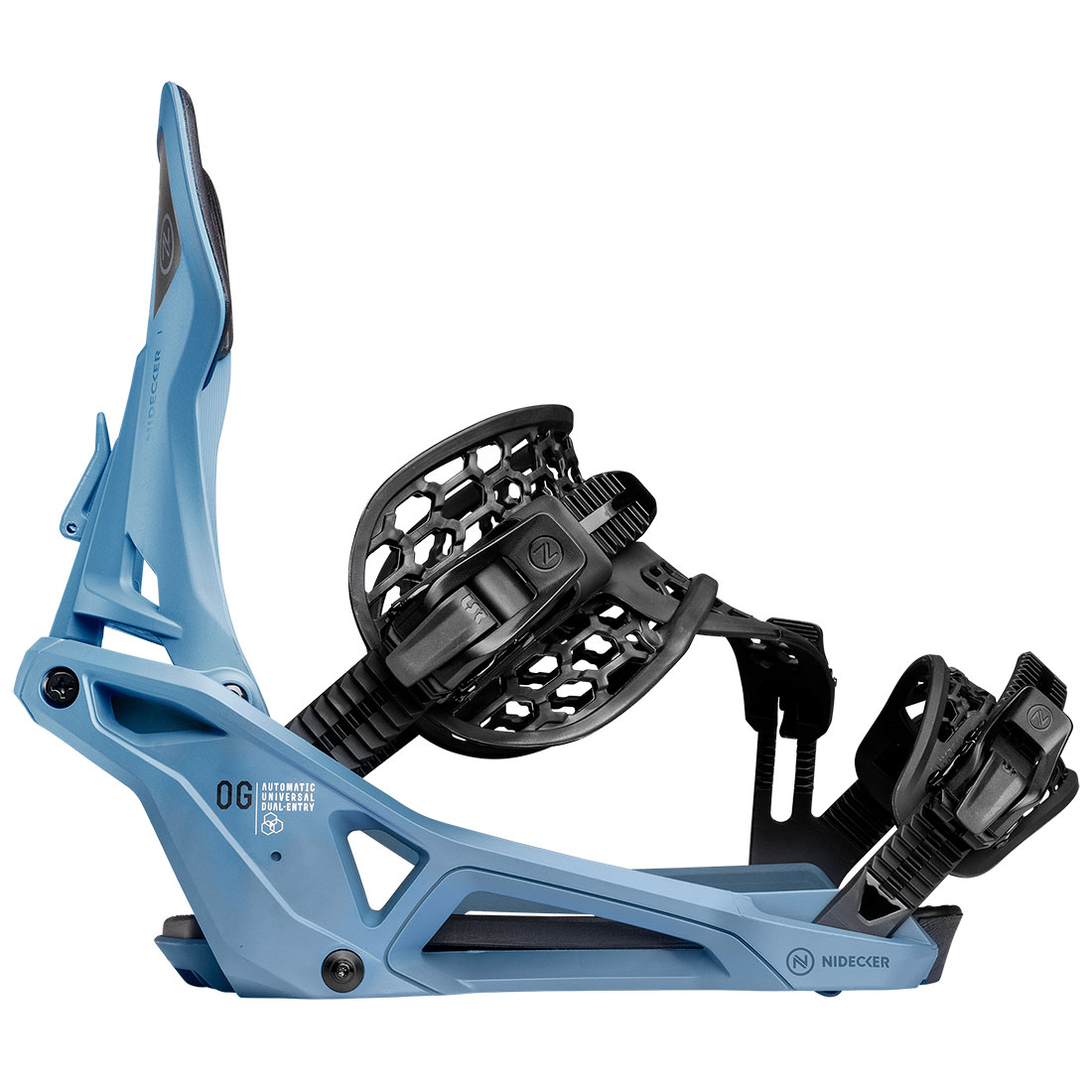 Nidecker Snowboard Bindning - Supermatic OG Atlantic - 4