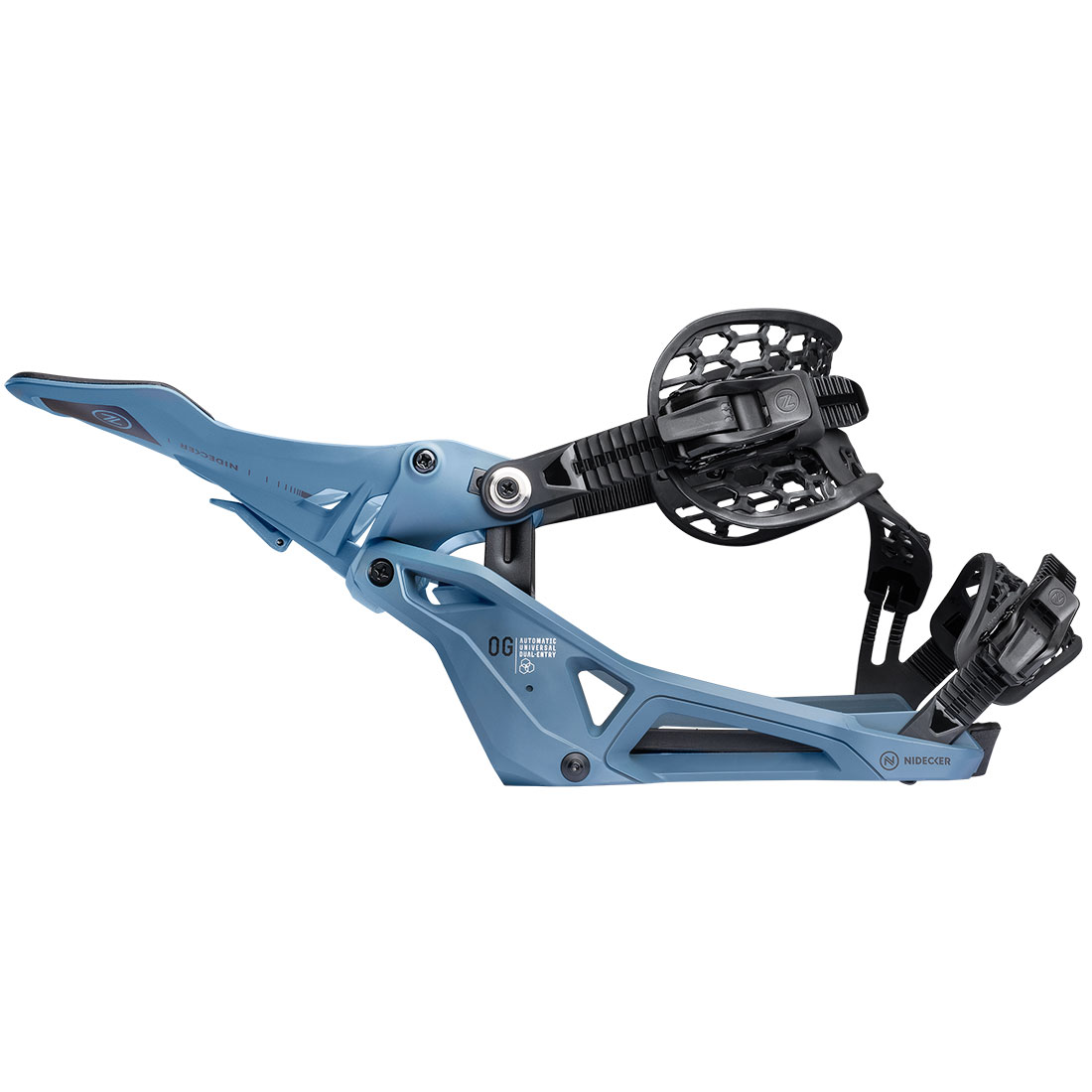 Nidecker Snowboard Bindning - Supermatic OG Atlantic - 3