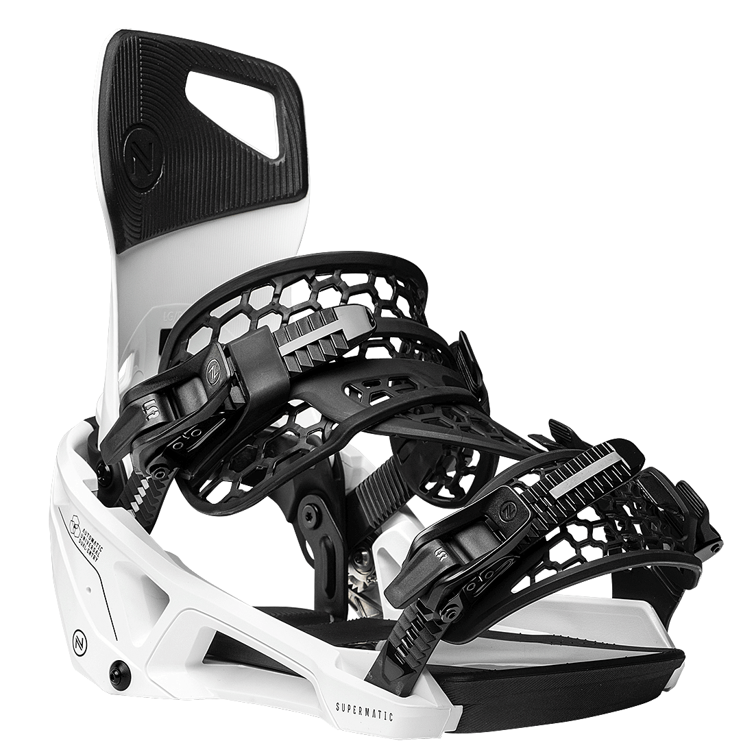 Nidecker Snowboard Bindning - Supermatic OG White - 2