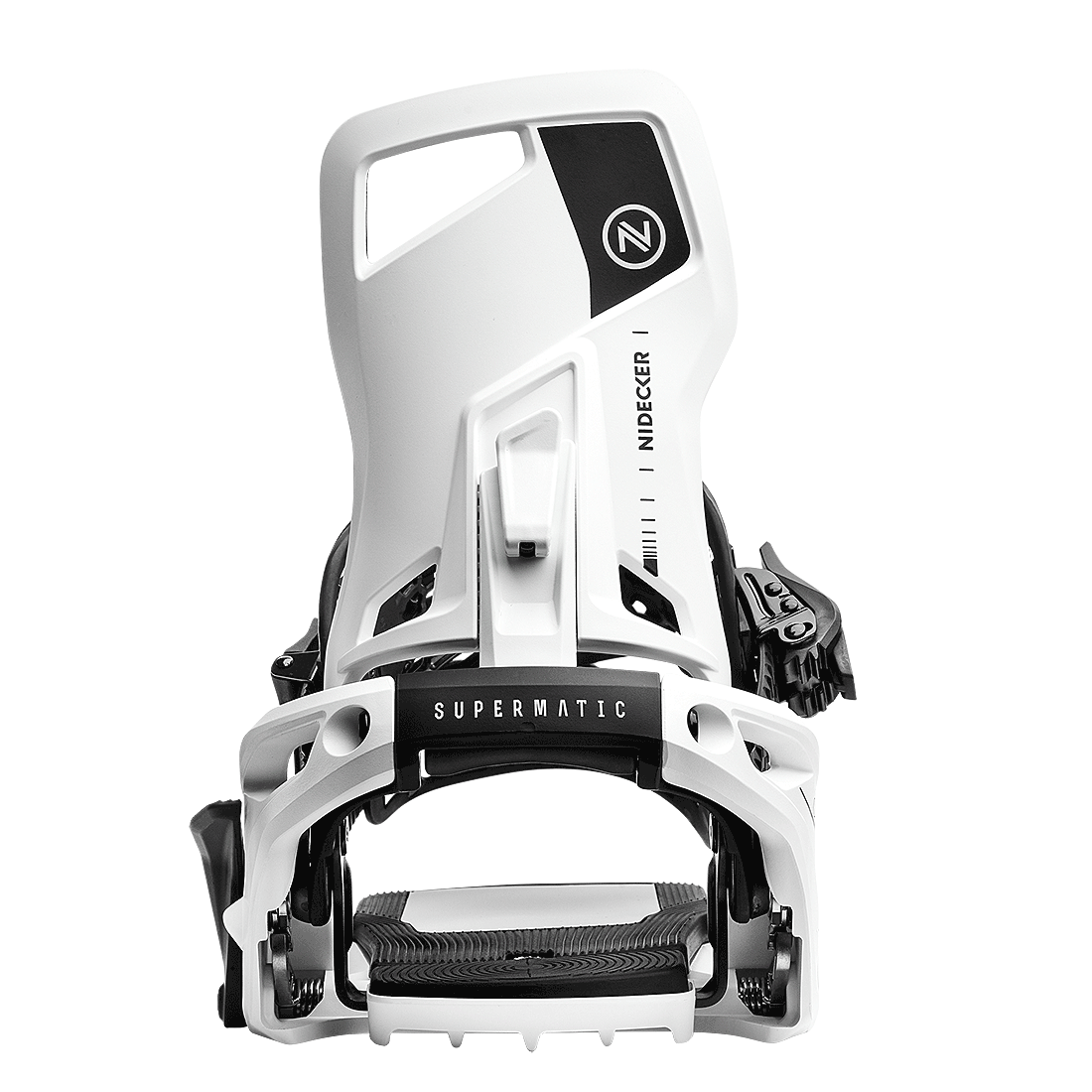 Nidecker Snowboard Bindning - Supermatic OG White - 5