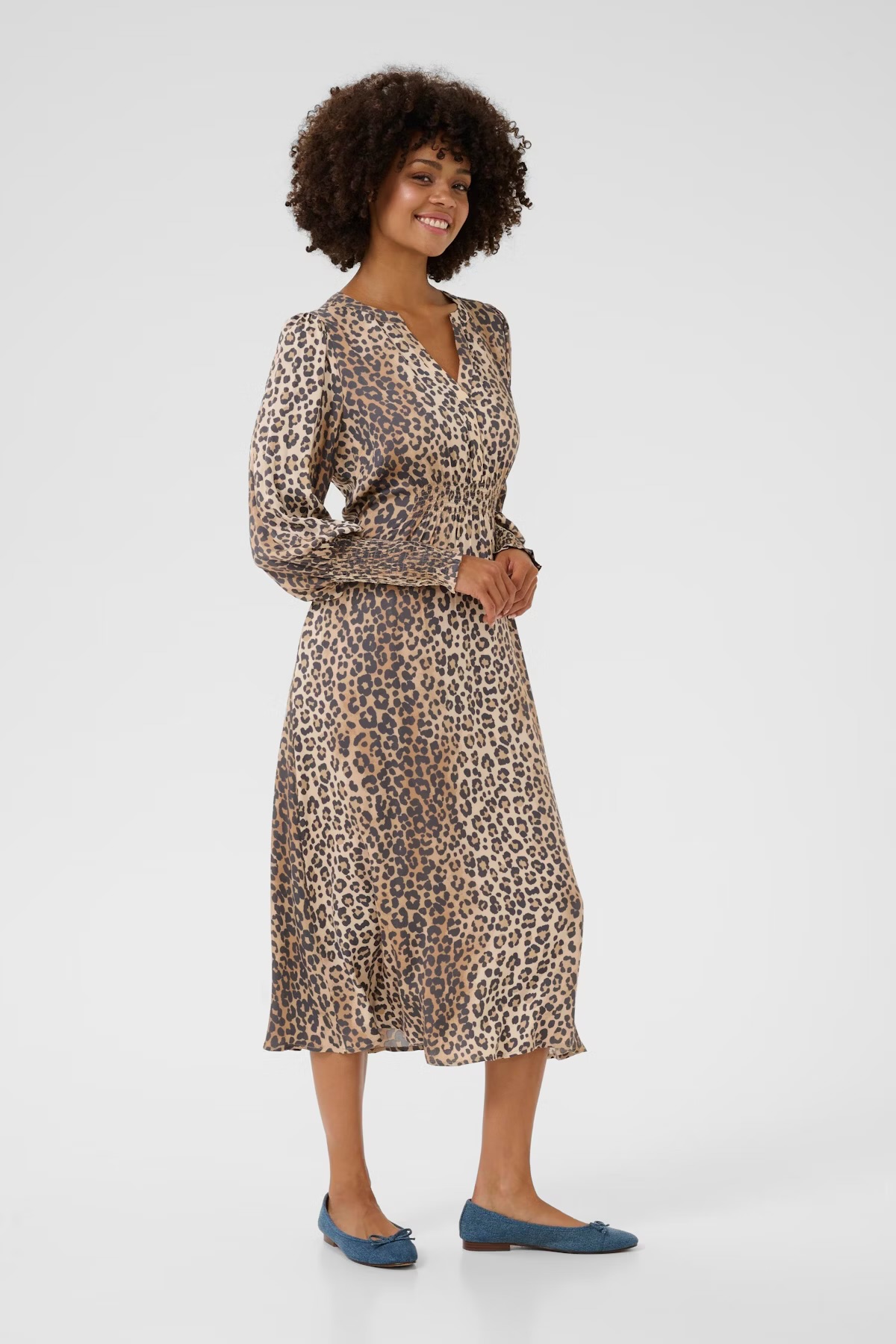 Culture Dana Long Dress Leo - 2
