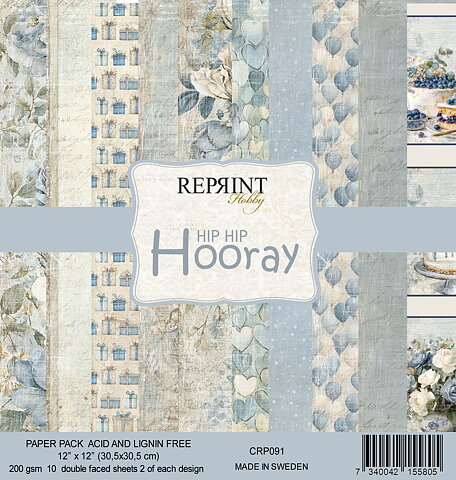 Paperpack Reprint - hip hip hooray Collection Paperpack - 12x12