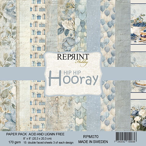 Paperpack Reprint - Hip hip hooray Collection -  8x8