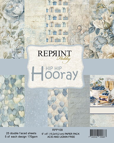Paperpack Reprint - Hip hip horray  Collection -  6x6