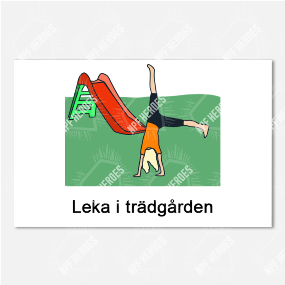 Bildstödsbilder Aktiviteter hemma & ute, 13x9 cm - 47