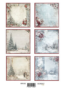 Papper Klippark - Deck the halls Tags -  A4