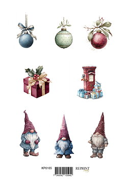 Papper Klippark - Deck the hall -  A4