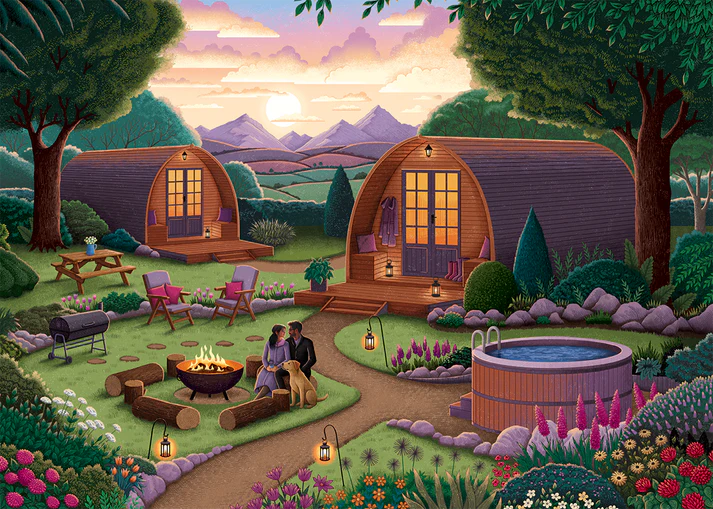 Glamping, 1000 Bitar Jumbo
