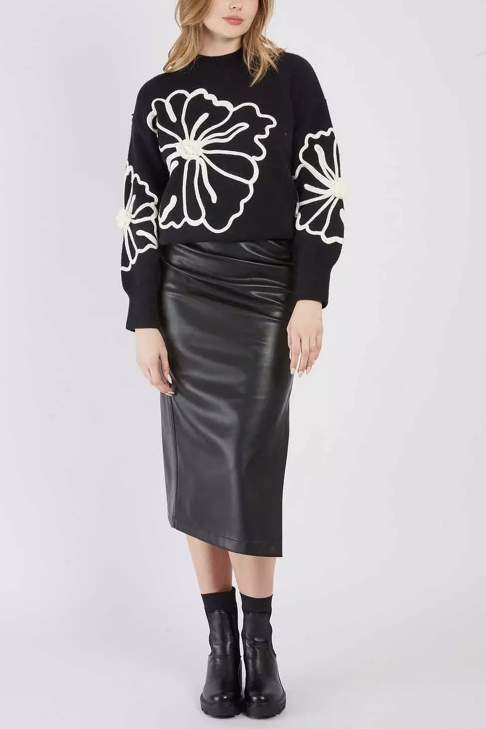 Derhy  - Abby Pullover Black - 3