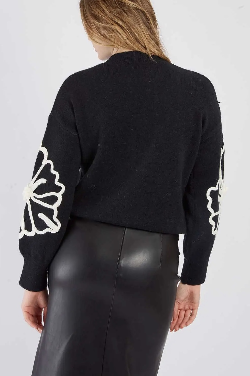Derhy  - Abby Pullover Black - 4