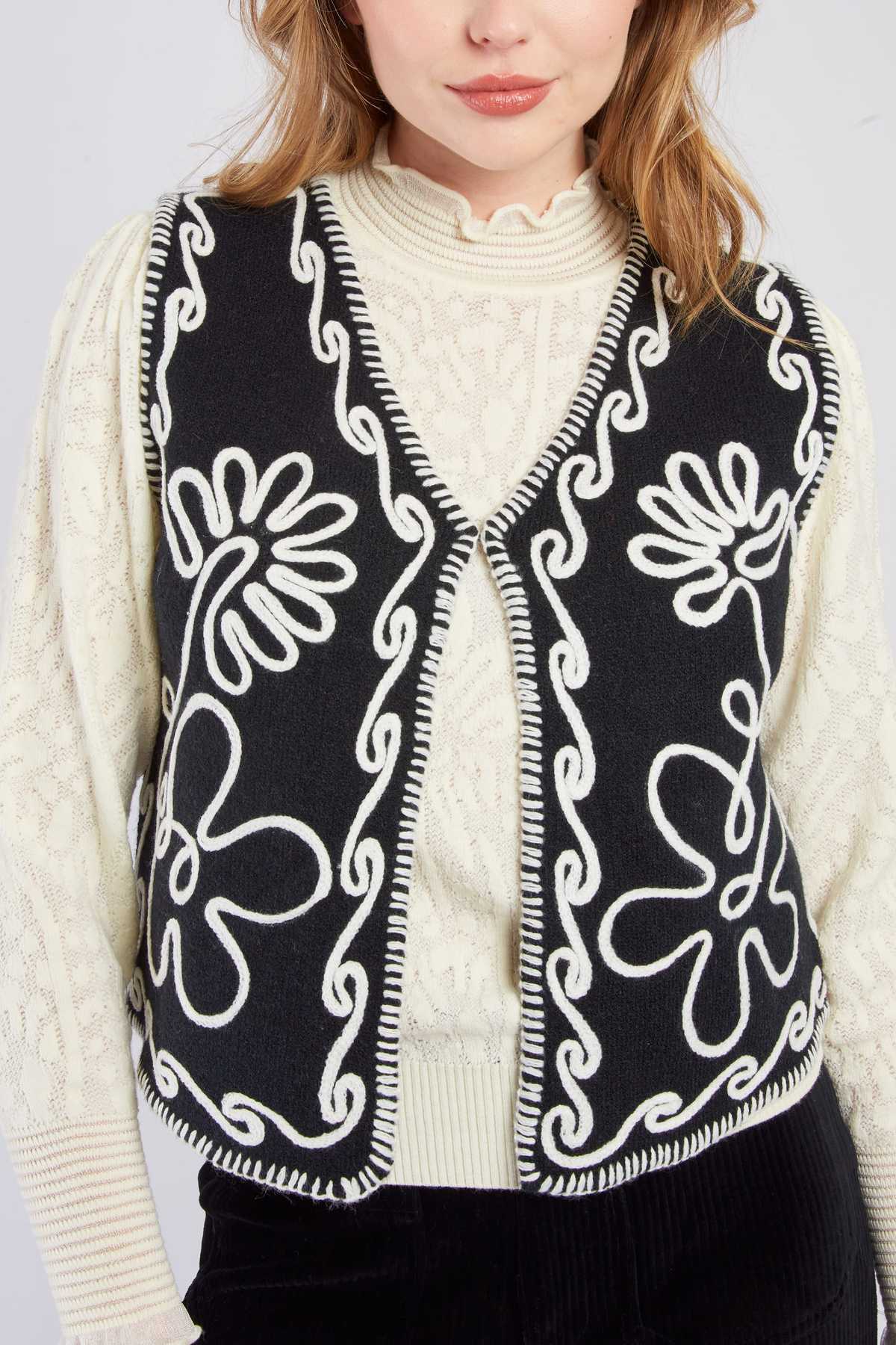Derhy  - Balthazar Vest Black - 5